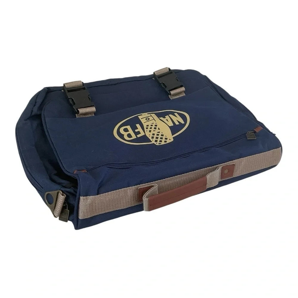 🎙️ NAFB National Association of Farm Broadcasting Messenger Bag – Navy Blue